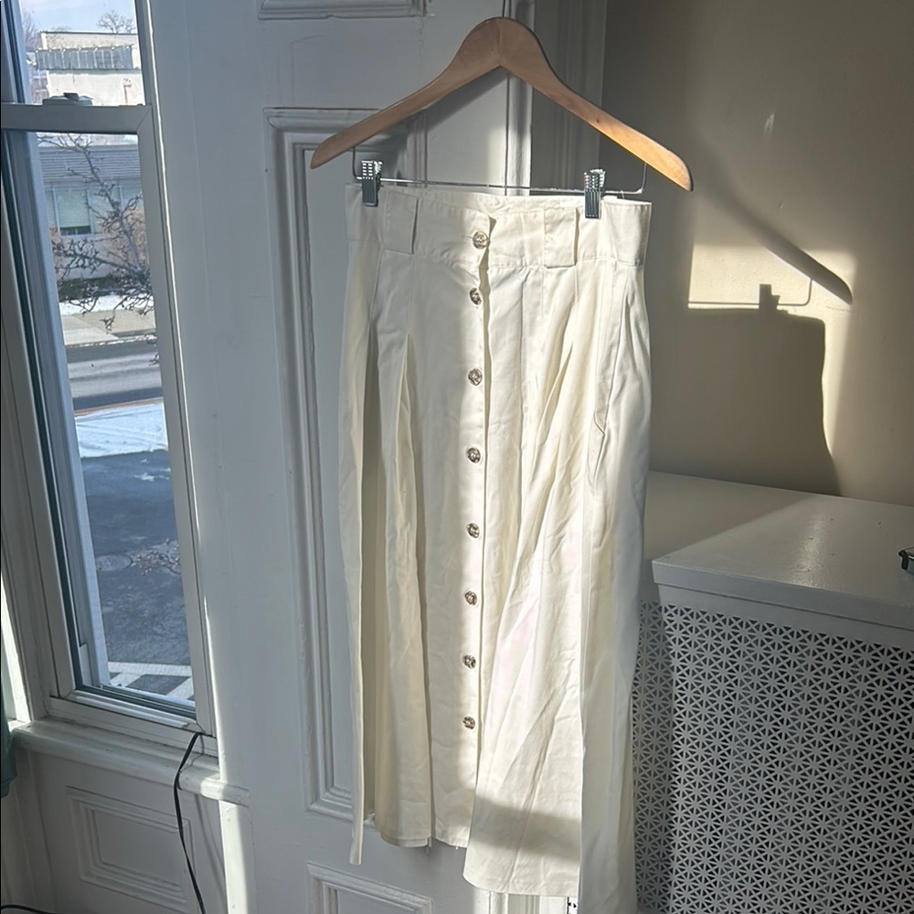 Vintage Button-Down Skirt - image 1